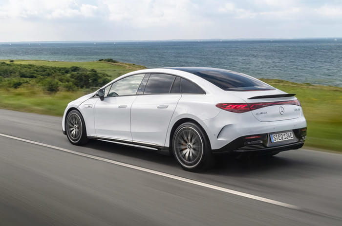 Mercedes-AMG EQE 43, EQE 53 electric performance sedans revealed